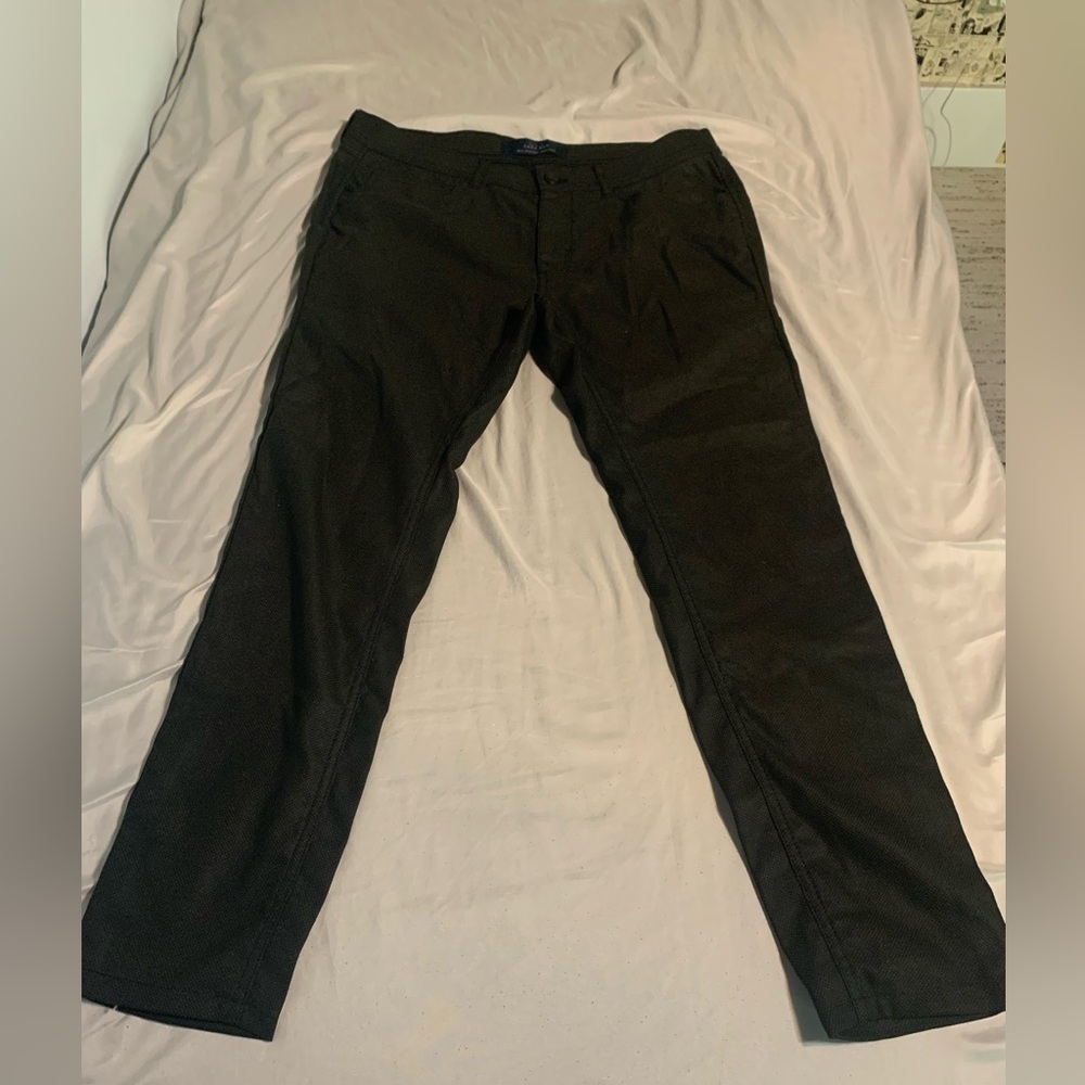 Zara Charcoal Textured Jean/Pants